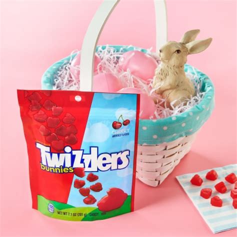 Twizzlers Cherry Flavored Easter Candy Bunnies Bag 1 Bag 71 Oz