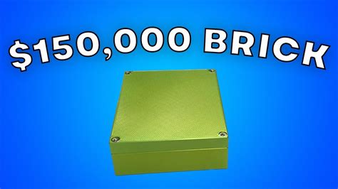 Lime Green Brick That Holds 150000 Youtube