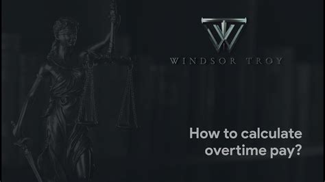 Defined in its simplest form, overtime refers to how much time the employee worked beyond his regular hours. HOW TO CALCULATE OVERTIME PAY? - YouTube