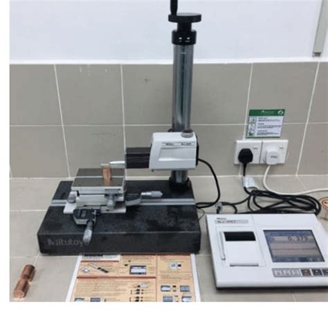 Measuring The Surface Roughness With Mitutoyo Surface Test Sj 410