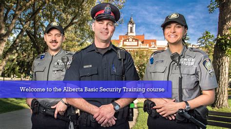Alberta Basic Security Training Artan