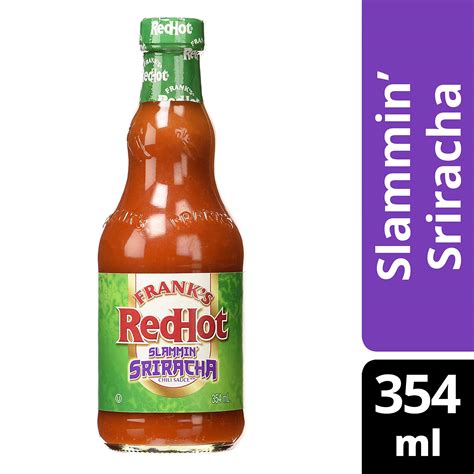 Frank S Redhot Slammin Sriracha Chili Sauce 354ml 12oz {imported From Canada} 56200897100 Ebay