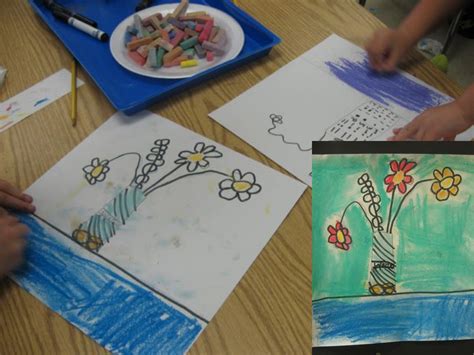 Mothers Day Flower Paintings Love Those Kinders