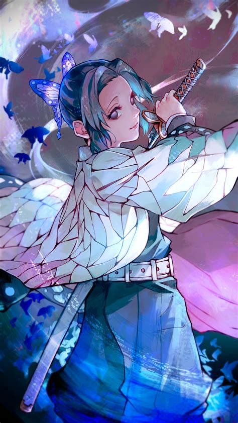 Shinobu Kocho, Kimetsu no Yaiba, 4K, #184 Wallpaper