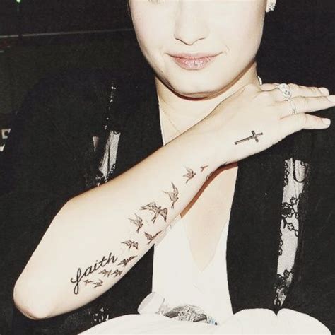 They demonstrate her beliefs and struggles and help her deal with them positively. Download Free Demi Lovato tattoo love it to use and take ...