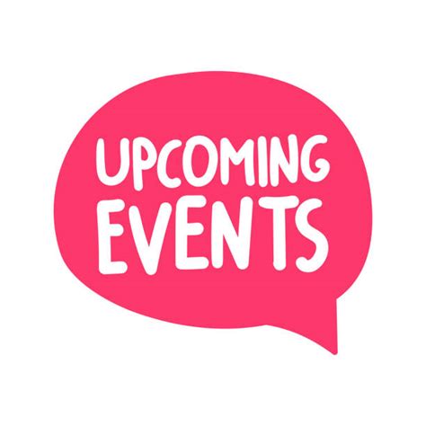 Upcoming Events Background Illustrations Royalty Free Vector Graphics