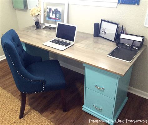 Along with added security with the file cabinet, these computer desks come in a range of styles and sizes. Fisherman's Wife Furniture: Filing Cabinet Desk