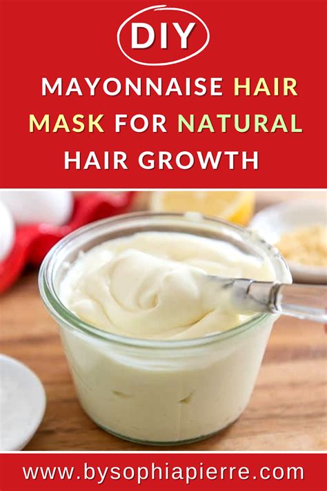 diy mayonnaise hair mask for natural hair growth in 2021 mayonnaise hair mask mayonnaise for