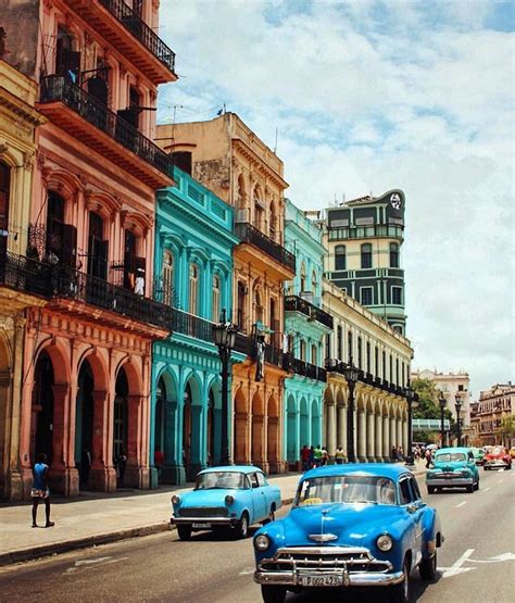 Old Havana Cuba Historic Town World Heritage Travel Tourist