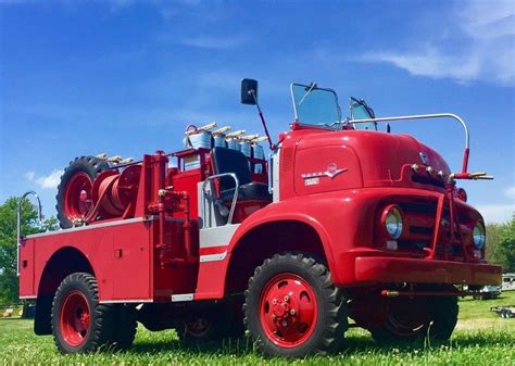 Incredibly Rare 1956 Ford Coe Fire Truck Is An Unlikely Survivor