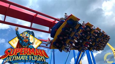 Superman Ultimate Flight Sfgadv Off Ride Pov Six Flags Great Adventure Jackson Nj Youtube