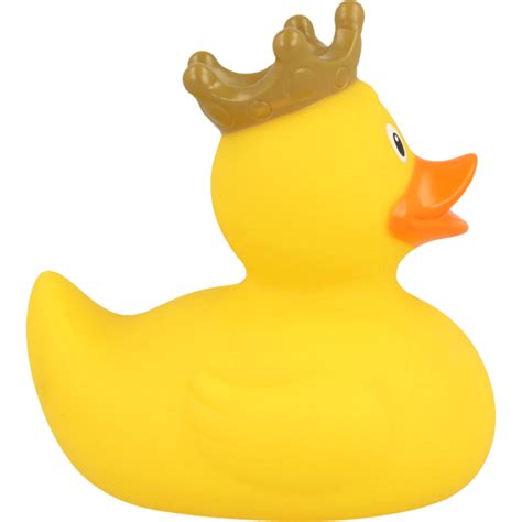 Duck With A Crown Yellow Classic Ducks Rubber Ducks LILALU