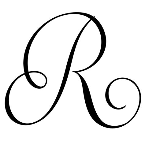 R Clipart Monogram R Monogram Transparent Free For Download On