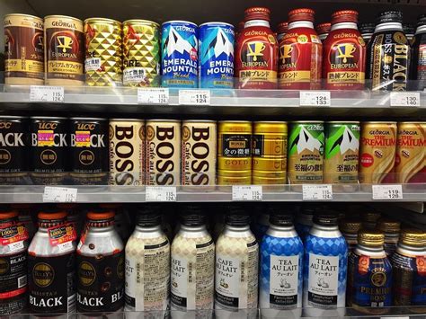 Japan's most popular canned coffee is now sold in china, hong kong, india, korea, macao, singapore and taiwan. Various types of canned coffee sold at convenience store ...