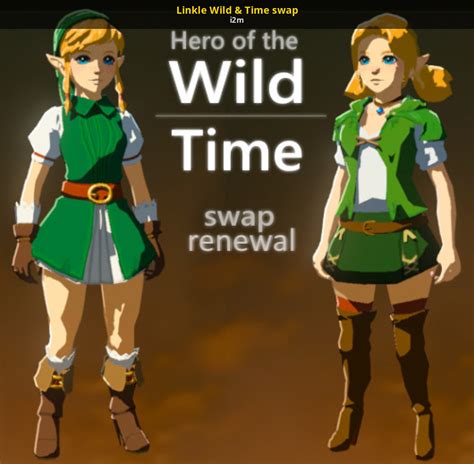 Linkle Wild And Time Sets The Legend Of Zelda Breath Of The Wild Wiiu