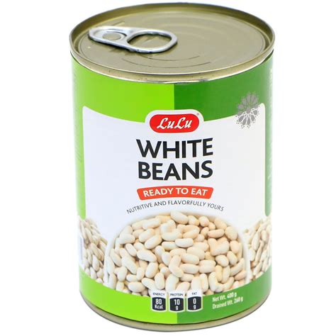 Lulu White Beans 400g Online At Best Price Canned Beans Lulu Uae Price In Saudi Arabia
