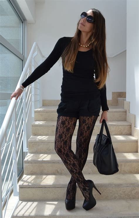 Lace Tights Lace Tights Fashion Patterned Tights