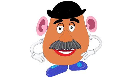 How To Draw Mr Potato Head Toy Story Animation Youtube