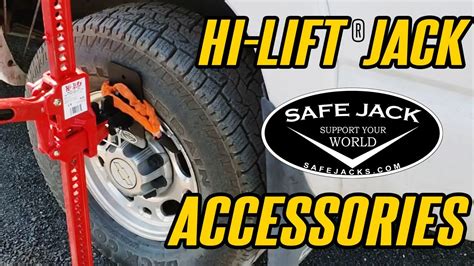 Safe Jack Hi Lift Accessories Product Demonstration Youtube