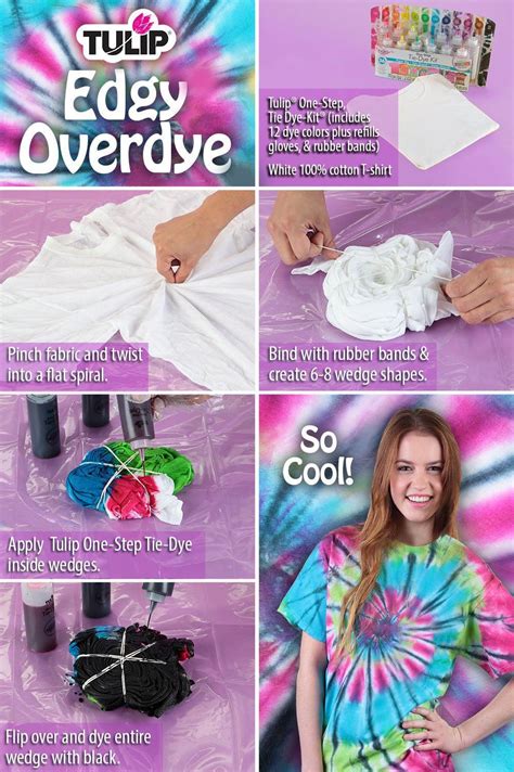 Its Fashion Art Made Easy Give Your Tie Dye Shirt A Unique Look With