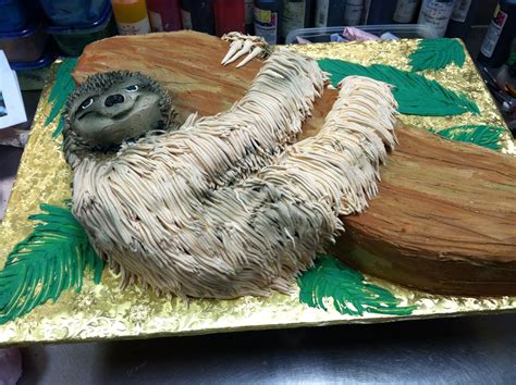Sloth Birthday Cake Luckytreats Sloth Lucky Treats Cake Designs