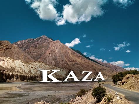 The Town Of Kaza Or Kaze Is The Subdivisional Headquarters Of The
