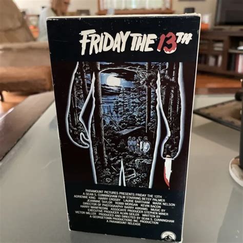 FRIDAY THE TH Part Vintage VHS Horror Slasher Paramount PicClick