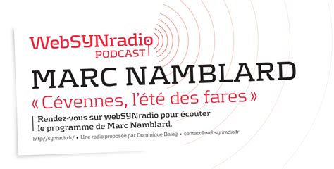 Websynradio Une Radio Proposée Par A Radio Program Hosted By Dominique Balaÿ