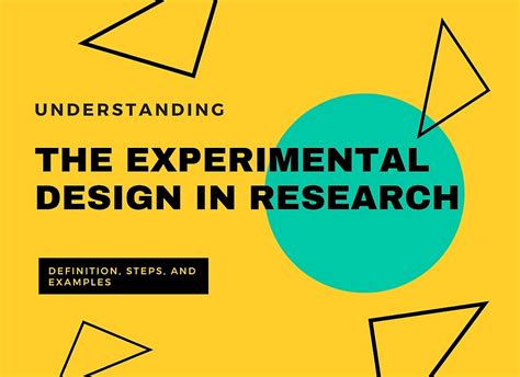 Experimental Design In Research Definition Steps And Examples
