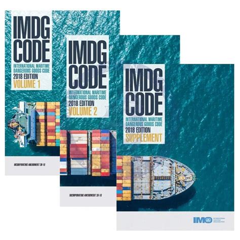 What Is Imdg Code International Maritime Dangerous Goods Code