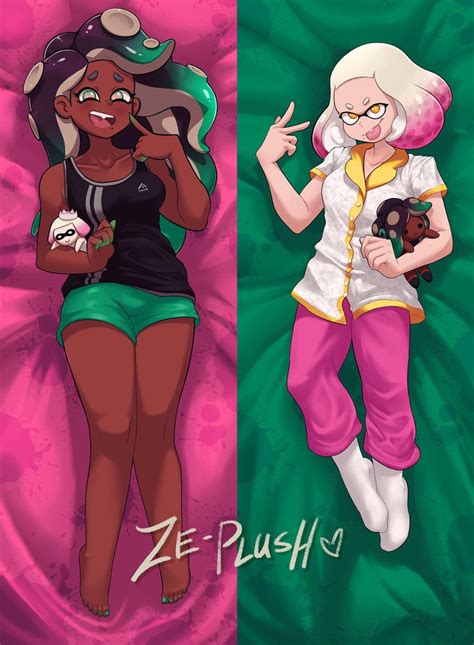 Pearl And Marina Daki Splatoon Splatoon Splatoon Comics Pearl And Marina