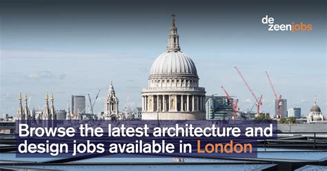 Architecture And Design Roles In London Dezeen Jobs