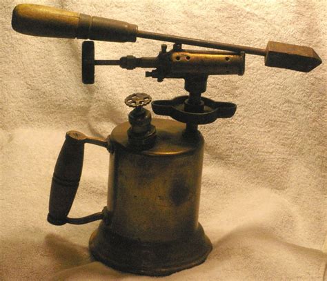 Antique Brass Blow Torch Circa 1920 Antique Blowtorch 1920 Good