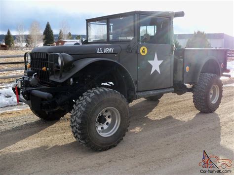 Dodge 1953 Military M37 Dodge Power Wagon Turbo Cummins 4bt