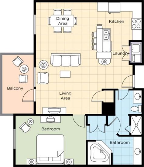 Wyndham Bonnet Creek 3 Bedroom Presidential Floor Plans