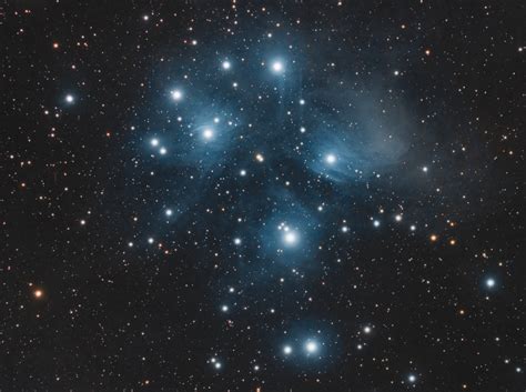 The Pleiades M45 Astronomy Magazine Interactive Star