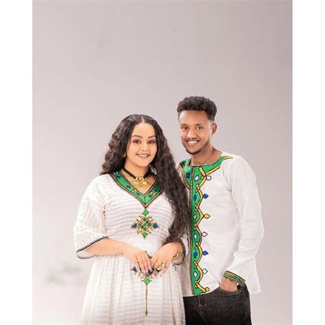 Beautiful Habesha Cloth For Couples Habesha Couples Outfit Habesha D