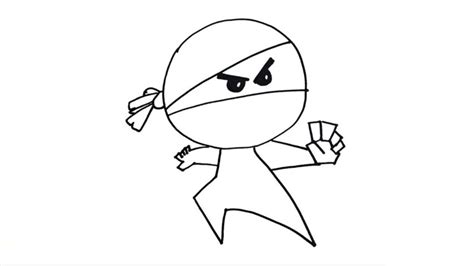 How To Draw A Ninja My How To Draw