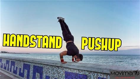 Handstand Pushup Tutorial Exercises Youtube