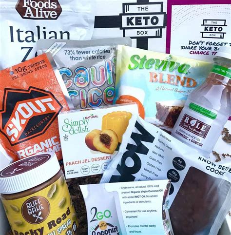 10 Best Keto Subscription Boxes Low Carb Monthly Boxes