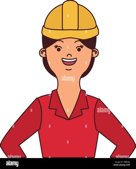 Female Engineer Stock Vector Images Alamy