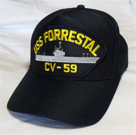 Uss Forrestal Cv 59 Us Navy Ship Hat Officially Licensed Baseball Cap