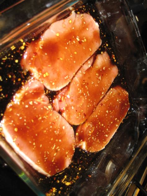 Shopping for pork chops can be confusing. Asian Ginger Sesame Pork Chop recipe - A Thrifty Mom ...