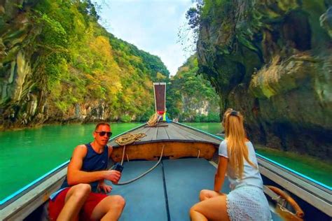 Krabi Excursão privada de barco de cauda longa em ilhas e Ko Hong GetYourGuide