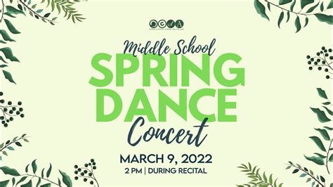 Ocsa Middle School Dance Recital 2022 Youtube
