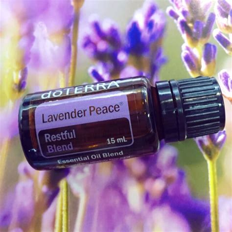 Doterra Lavender Peace 15ml Therapeutic Essential Oil Aromatherapy For