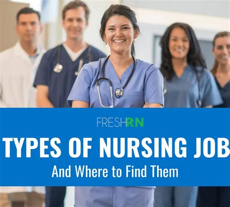 Types Of Nursing Jobs And Where To Find Them A Comprehensive Guide For