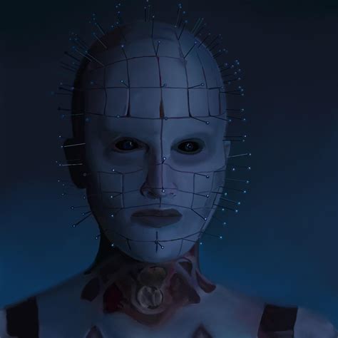 "Pinhead" , by Me, Halloween 2022 : r/ProCreate