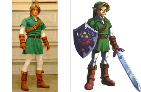 Oot Comparison Legend Of Zelda Real Life Video Game