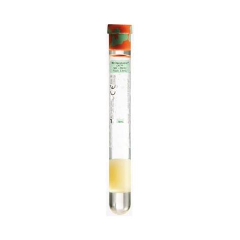 Bd Vacutainer Cell Preparation Tube Ml Red Green X Midmeds